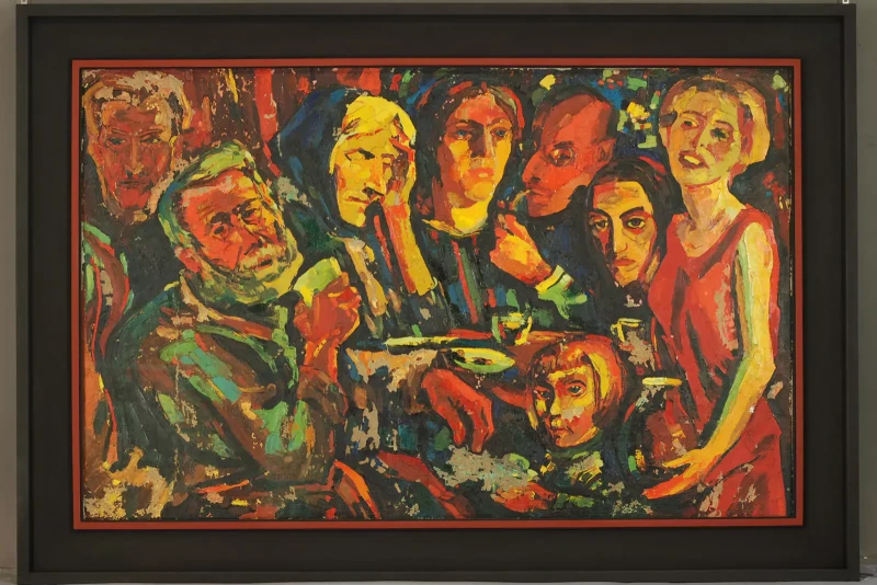Familienbild von P.A. Böckstiegel